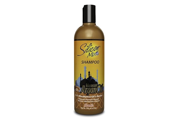 Silicon Mix Argan Oil Hair Shampoo, 16 Ounce