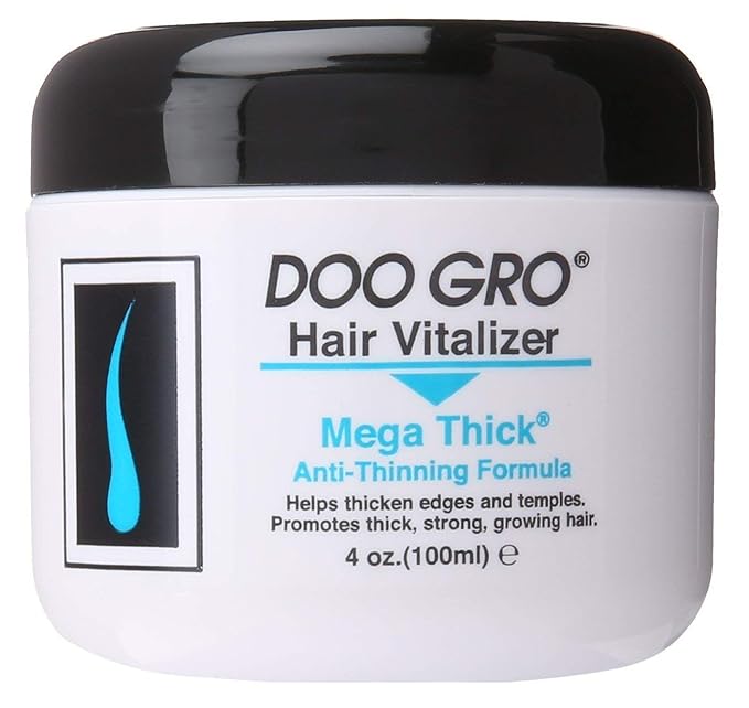 DOO GRO Medicated Hair Vitalizer Mega Thick Anti-Thinning Formula, 4 oz