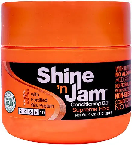 AmPro Shine 'n Jam Conditioning Gel Supreme Hold