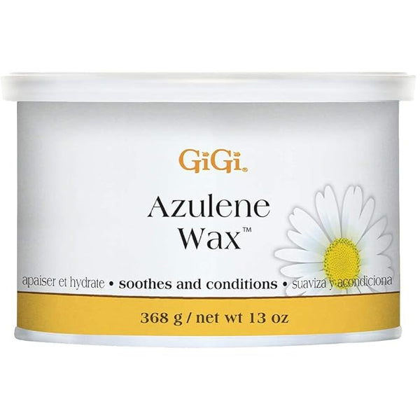 GiGi Azulene Soft Wax for Hair Removal - Soothing Full Body Wax for Normal Skin, 13 oz