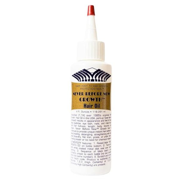 Never Before Now growth hair oil