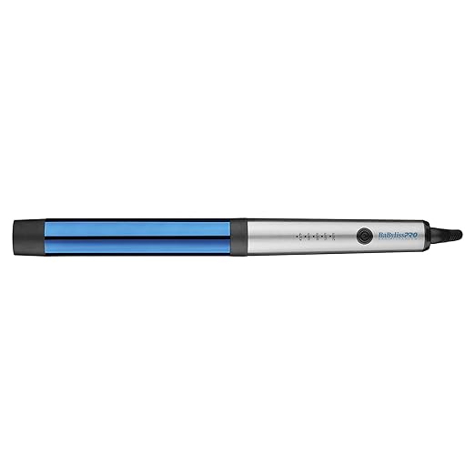 BaBylissPRO Nano Titanium Professional Curling Wand For All Hair Types, Reaches 430 Degrees For Long Lasting Curls