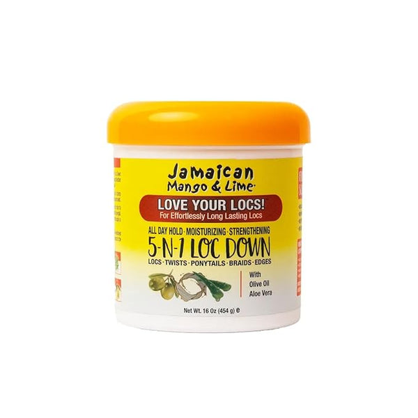 Jamaican Mango & Lime JML Mega Firm Holding Gel 5-IN-1 LOC DOWN 16 OZ