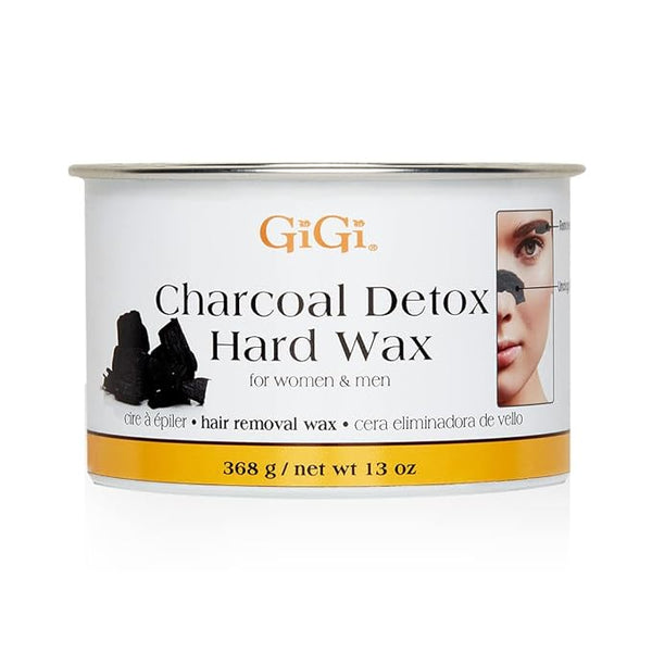 GiGi Charcoal Detox Facial Hard Wax for Delicate Skin