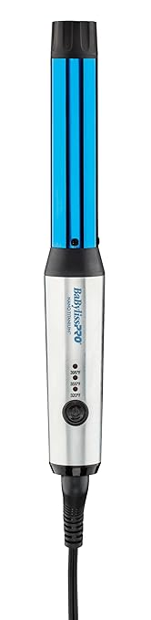 BaBylissPRO® Nano Titanium™ COMPACT TOOLS deliver full power in a compact size - deep waver, hair dryer, hot air brush, paddle brush,  Wand 1"