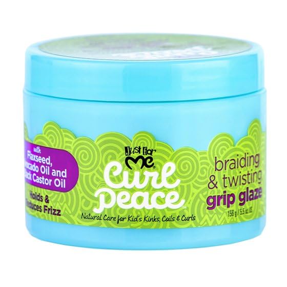 Just for Me Curl Peace Braiding and Twisting Grip Glaze