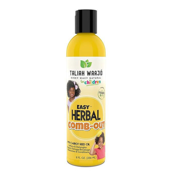 Taliah Waajid Kinky Wavy Natural Easy Herbal Comb Out, 8 Ounce
