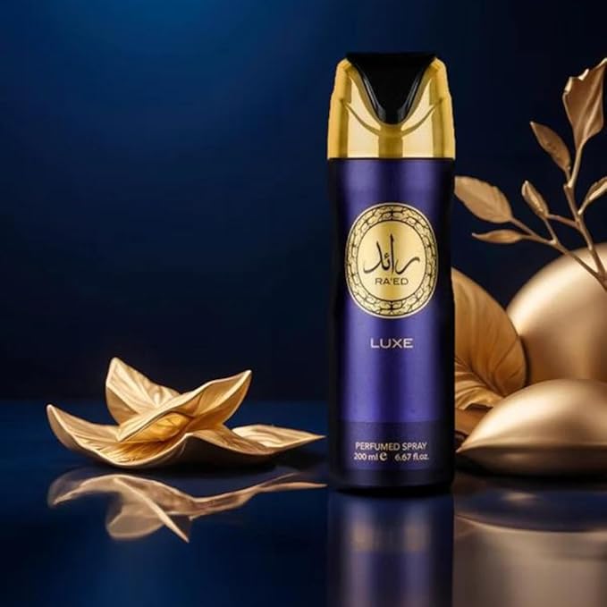 Lattafa Ra’ed Luxe Perfumed Deodorant Spray, 6.7 Ounce