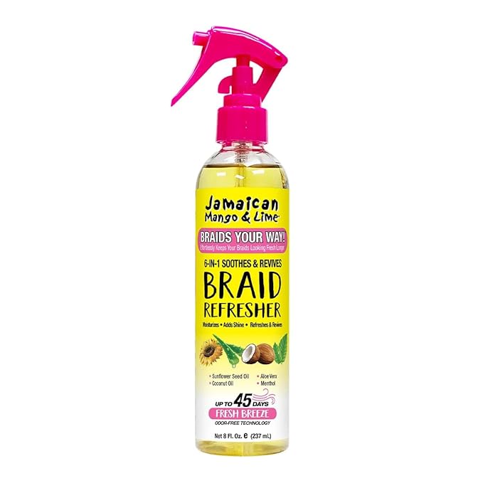 Jamaican Mango & Lime Braids Your Way 6-in-1 Braid Refresher Spray