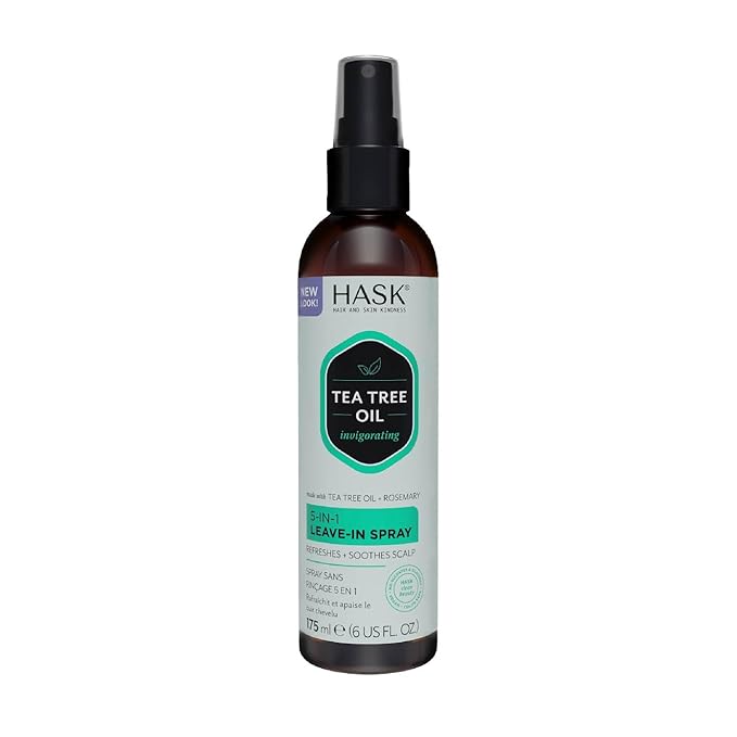 HASK Invigorating TEA TREE OIL 5-in-1 Leave In