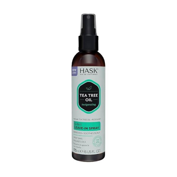 HASK Invigorating TEA TREE OIL 5-in-1 Leave In