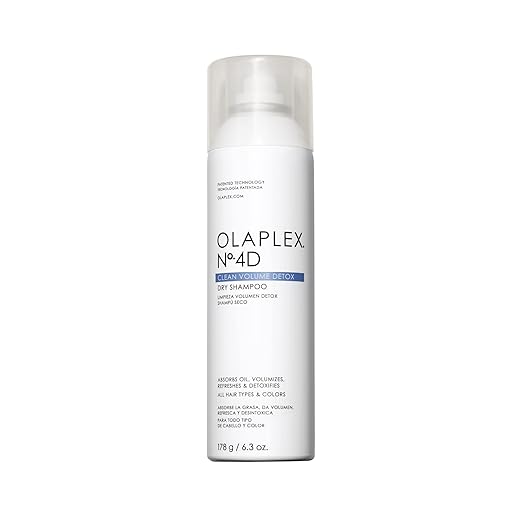 Olaplex No. 4D Clean Weightless Volume Dry Shampoo, Detoxifies Scalp, Neutralizes Odor, Leaves Hair Feeling Clean, For All Hair Types