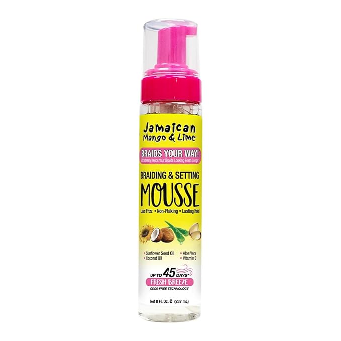 Jamaican Mango & Lime Braids Your Way Braid & Setting Mousse