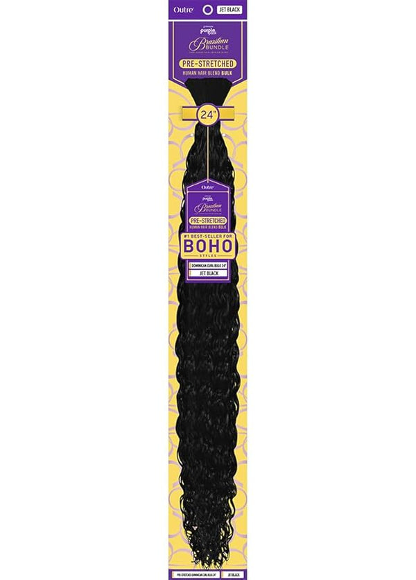 Outre Purple Pack Brazilian - Prestretched Dominican Curl Bulk 24