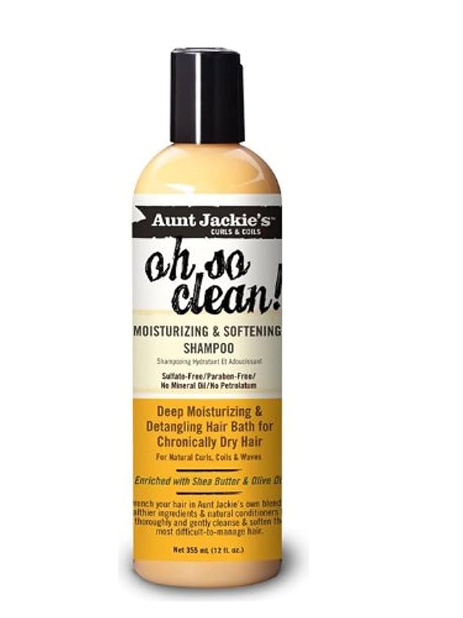 Aunt Jackie's oh so clean! 6oz - Moisturizing & Softening Shampoo
