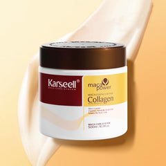 Karseell Collagen Hair Mask With Argan Oil For Dry, Damaged Hair, Frizz, 16.9 Oz