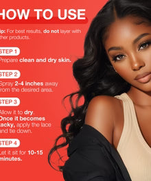 EBIN-Wonder Lace Bond Wig Adhesive Spray - Extreme Firm Hold