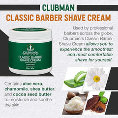 Clubman Pinaud Classic Barber Shave Cream