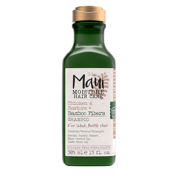 Maui Moisture Thicken & Restore + Bamboo Fibers Strengthening Shampoo