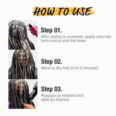 EBIN NEW YORK Braid Formula Setting Mousse Rosemary Mint Biotin