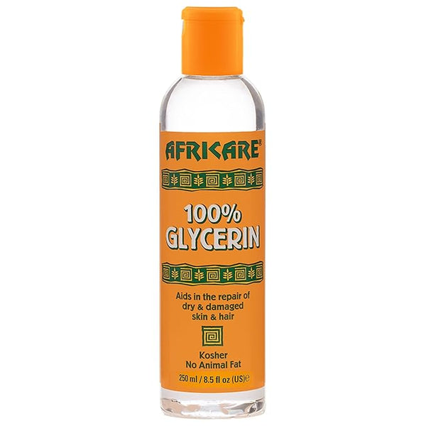 COCOCARE Africare 100% Glycerin 8.5 oz - All Natural Glycerin for Extra Hydration for Hair and Body