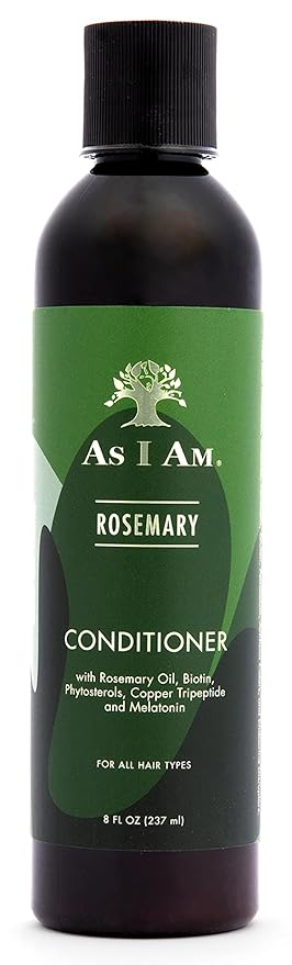 As I Am Rosemary Conditioner 8 oz - with Biotin & Saw Palmetto