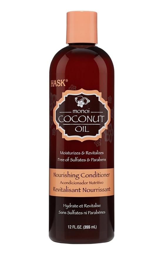 HASK Monoi Oil Nourishing Conditioner, 12 Ounce
