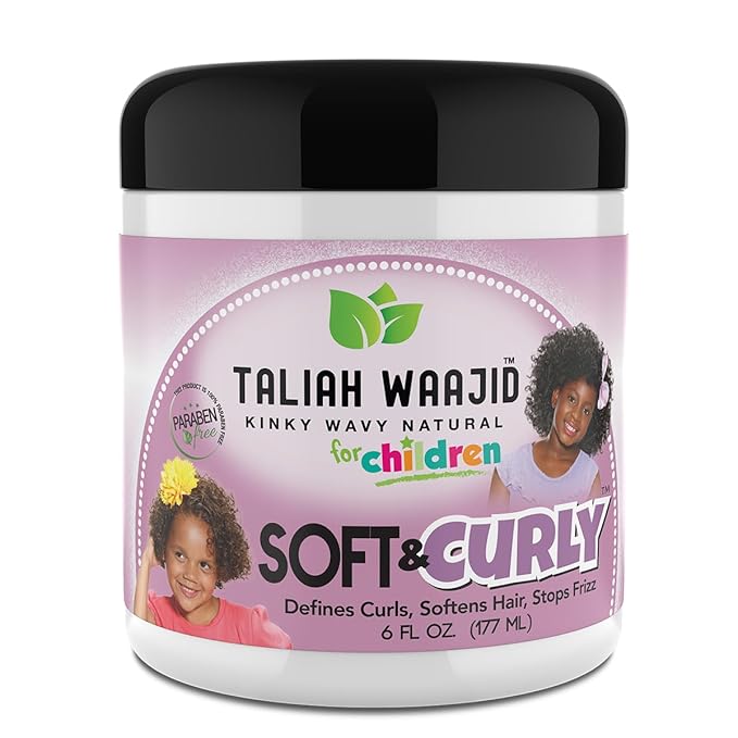 Taliah Waajid Kinky Wavy Natural Soft and Curly Jelly, 6 Ounce