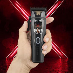Stylecraft Instinct Professional IN2 Vector Motor Cordless Hair Clipper with Intuitive Torque Control, 3 Modular Lids