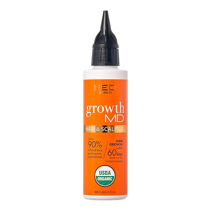 Red by Kiss Growth MD Hair & Scalp Oil, Nourishing, Strengthening, Thickening, Hydrating,