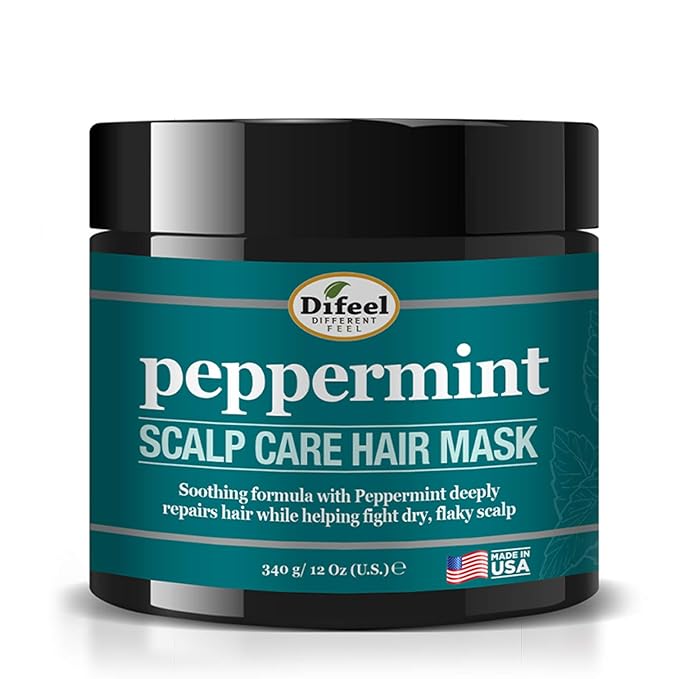 Difeel Peppermint Scalp Care Hair Mask 12 oz