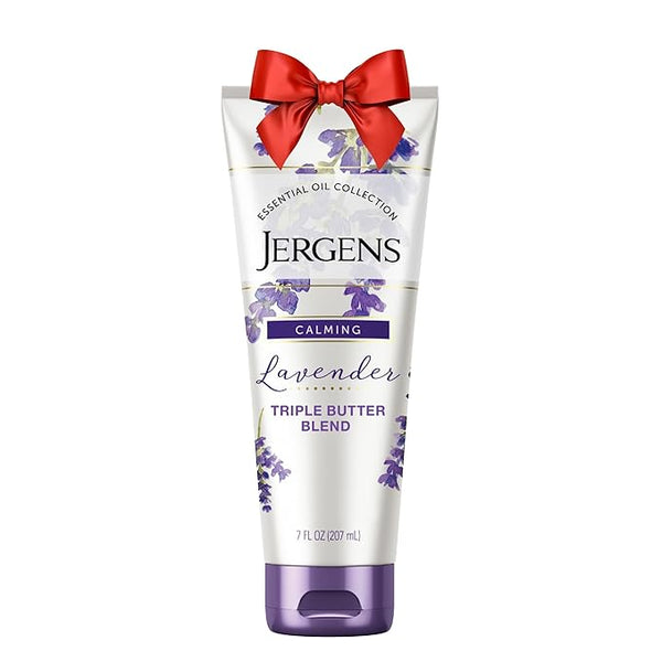 Jergens  Butter Lotion, Hand and Body Moisturizer with Camellia Essential Oil, for Indulgent Hydration, 7 Oz — product view