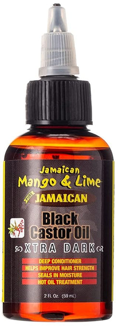 Jamaican Mango & Lime Black Castor Oil – 2oz
