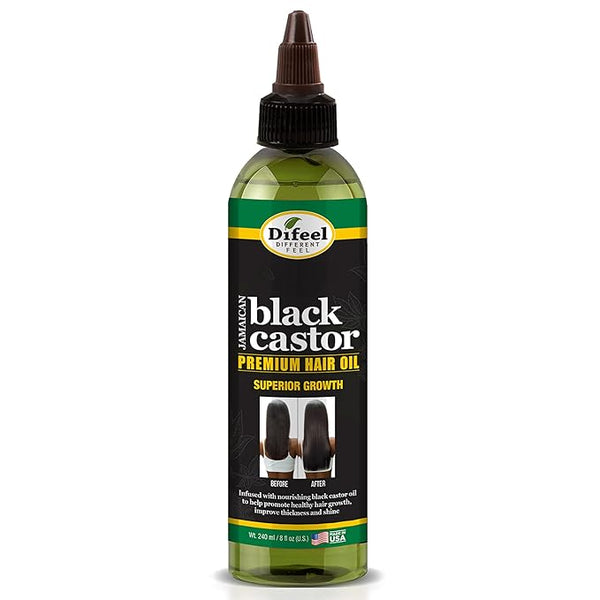 Difeel Premium Jamaican Black Castor Hair Oil 8 oz.