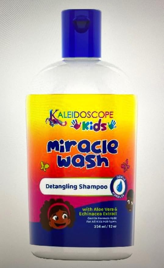 Kids Miracle Wash Detangling Shampoo by Kalei-Doscope Kids 12oz