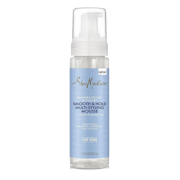 SheaMoisture Curl Mousse Coconut Hibiscus and Manuka Honey Yogurt Multi-Styling 7.5oz