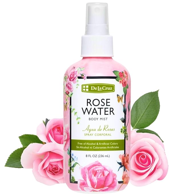 De La Cruz Pure Rose Water Body Mist