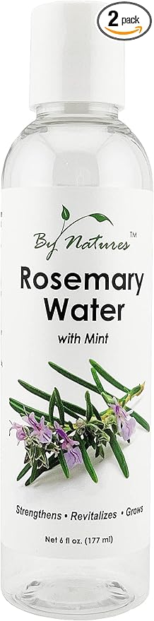 By Natures Rosemary Water with Mint - 6 oz