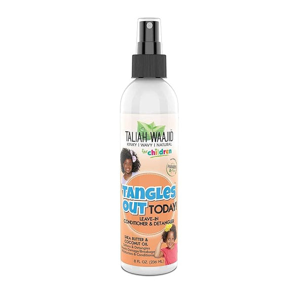 Taliah Waajid for Children Tangles Out Today Leave-in Conditioner | Detangler for Kids with Kinky, Wavy & Natural Hair | Repairs Damage & Breakage – 8 oz