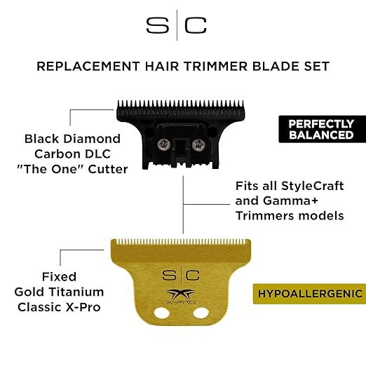 STYLECRAFT Flex Professional Modular Super-Torque Motor Cordless Hair Trimmer with 3 Modular Body Lids