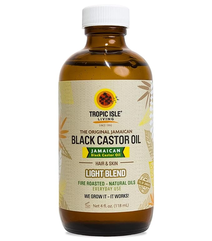 Light Blend Jamaican Black Castor Oil 4 fl oz