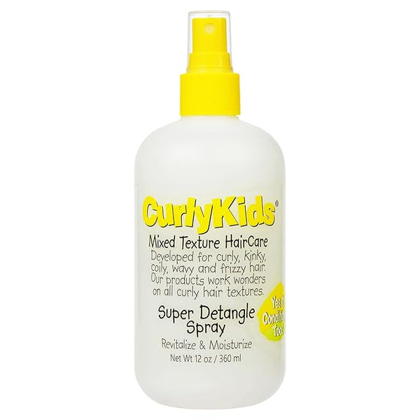 CurlyKids Super Detangling Spray, 12 fluid ounces