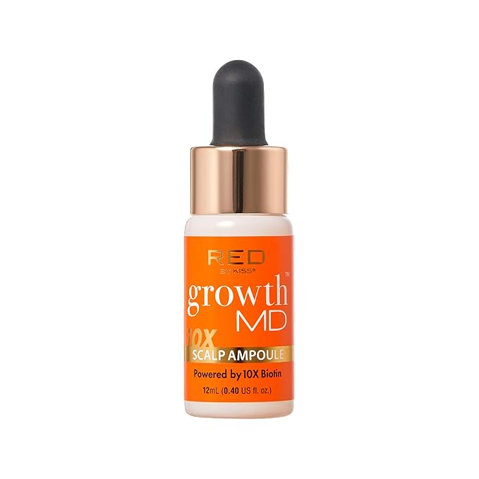 RED by Kiss Hair Growth Scalp Ampoule Growth MD Scalp Strengthening 10X Biotin