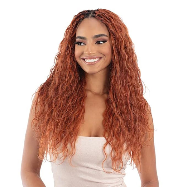 Shake-N-Go Human Hair Master Mix Braids Que Breezy Wave Bulk 18