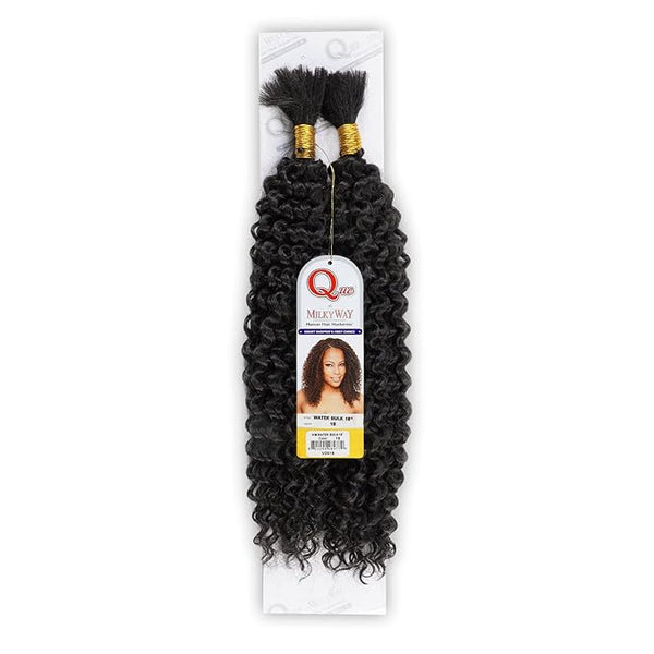 Human Hair Braids Milky Way Que Water Bulk 18 Inch