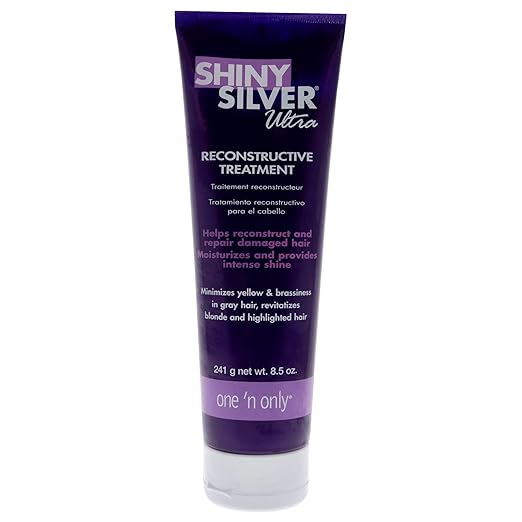 One 'N Only One 'n Only Shiny Silver Ultra Reconstructive Treatment Treatment Women 8.5 oz