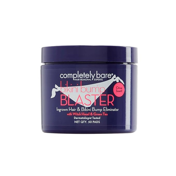 completely bare bikini bump BLASTER Ingrown Hair & Bikini Bump Eliminator