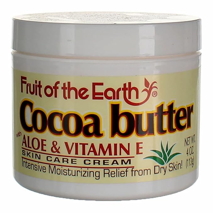 Fruit Of The Earth Bogo Cream Cocoa Butter 4oz. Jar