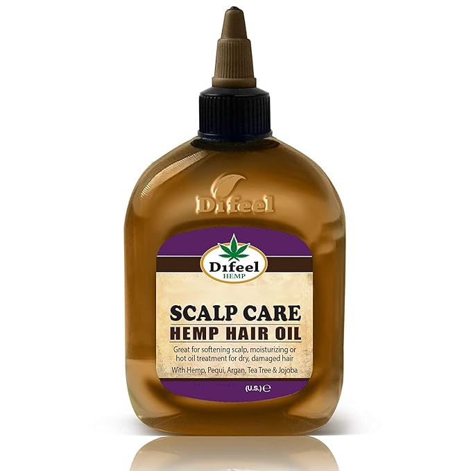 Difeel Hemp Hemp Hair Oil - Scalp Care 2.5 OZ