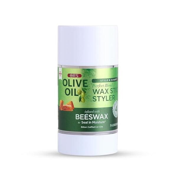 ORS Olive Oil Style & Sculpt Wax Stick Styler with Beeswax to Seal in Moisture 2.6 Ounces